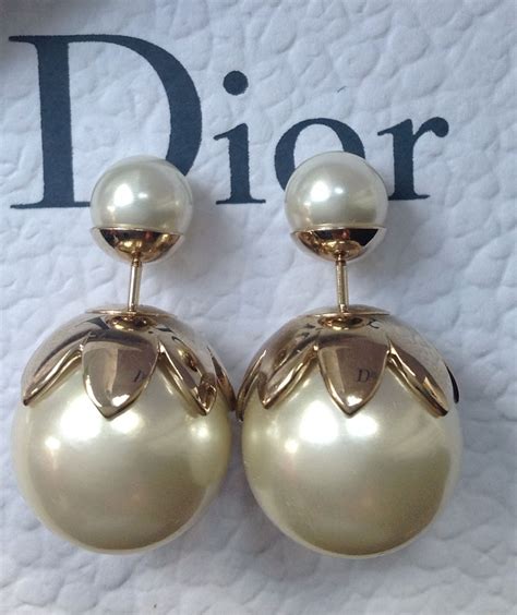 dior pearl earrings replica|christian dior tribal pearl earrings.